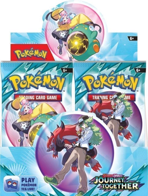 Pokémon Tcg Scarlet &Amp; Violet 9 Journey Together Booster-2-Jtoys Pokémon Tcg Scarlet &Amp; Violet 9 Journey Together Booster-2-Jtoys