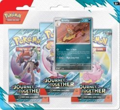 POKÉMON TCG Scarlet & Violet 9 Journey Together Three Booster Blister-1-JToys