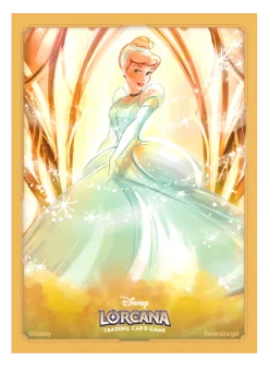 Alternative view of Disney Lorcana TCG Cinderella Card Sleeves - Cinderella Ballroom Sensation
