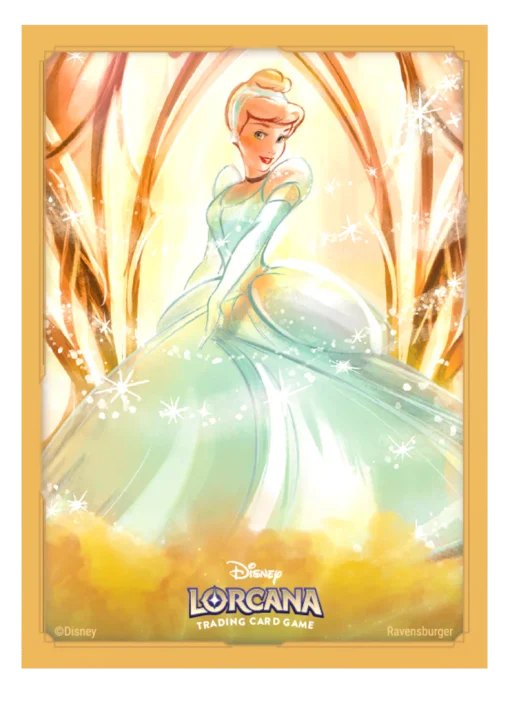 Disney Lorcana Tcg Cinderella Card Sleeves - Cinderella Ballroom Sensation - Image 2