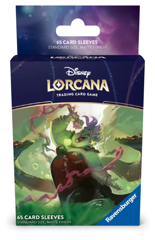 Disney Lorcana Tcg Ursula Card Sleeves - Ursula Deceiver Of All