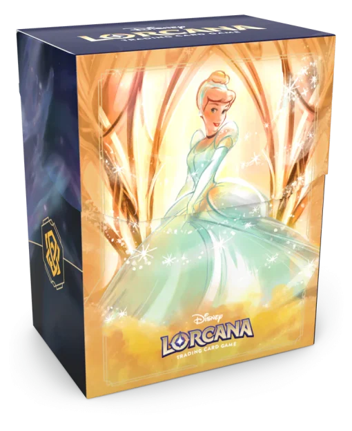 Disney Lorcana Tcg Cinderella Deck Box - Cinderella Ballroom Sensation