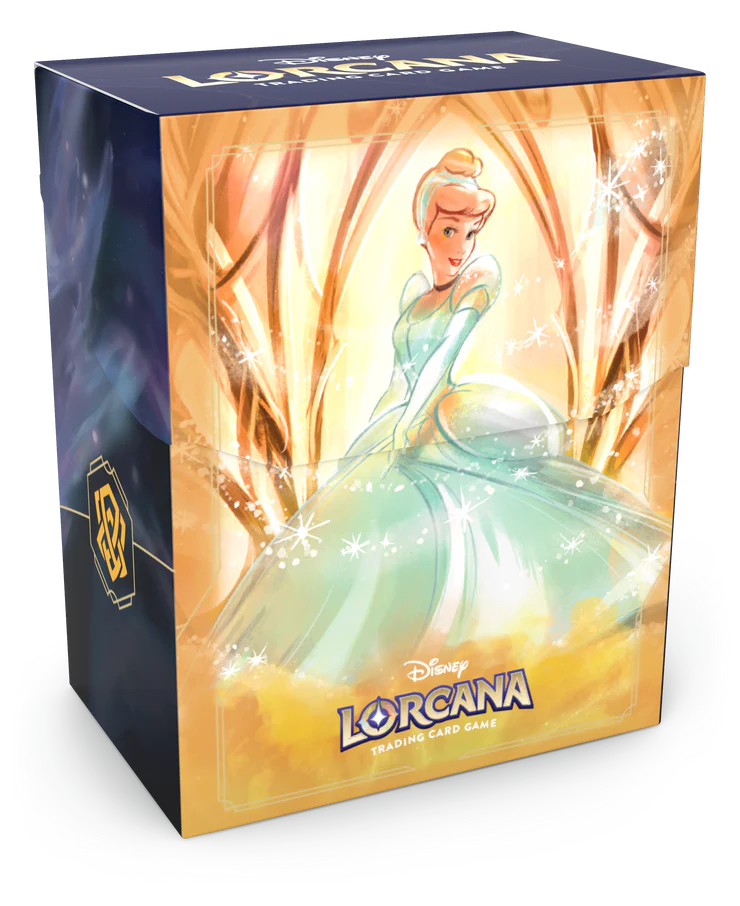 Disney Lorcana TCG Cinderella Deck Box - Cinderella Ballroom Sensation