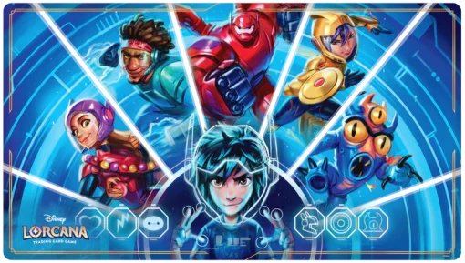 Disney Lorcana Tcg Playmat - We Could Be Immortals Big Hero 6 - Image 2 Disney Lorcana Tcg Playmat - We Could Be Immortals Big Hero 6 - Image 2