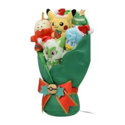 Alternative view of Pokemon Center Original Paldea's Christmas Market Bouquet Plush Doll Toy