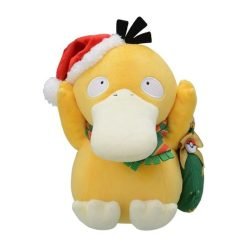 Pokemon Center Original Paldea's Christmas Market Psyduck Plush Doll Toy