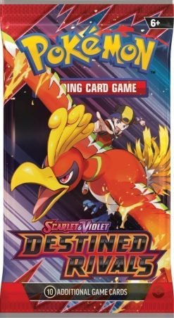 Pokémon Tcg Scarlet &Amp; Violet Destined Rivals Booster-6-Jtoys Pokémon Tcg Scarlet &Amp; Violet Destined Rivals Booster-6-Jtoys