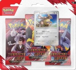 Pokemon TCG Scarlet & Violet Destined Rivals Three booster blister-1-JToys