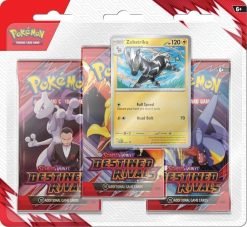 Pokemon TCG Scarlet & Violet Destined Rivals Three booster blister-2-JToys