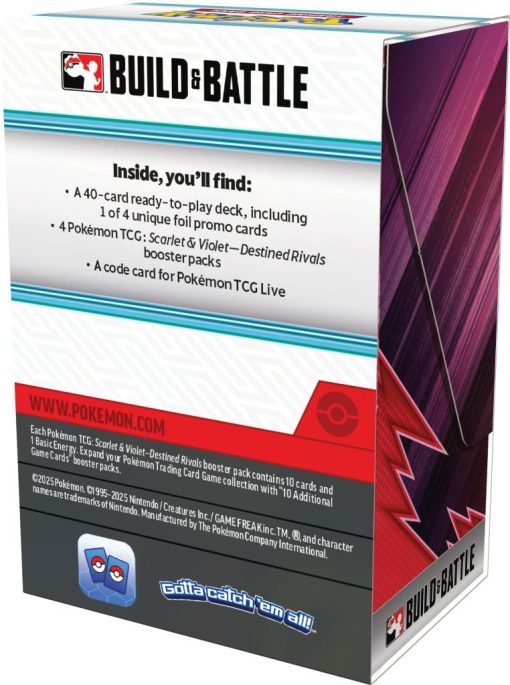 Pokemon Tcg Scarlet &Amp; Violet Destined Rivals Build &Amp; Battle Box-3-Jtoys Pokemon Tcg Scarlet &Amp; Violet Destined Rivals Build &Amp; Battle Box-3-Jtoys