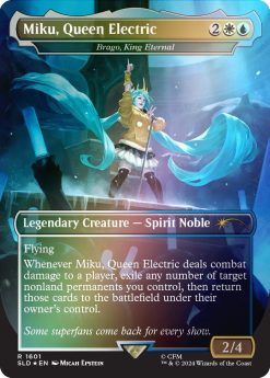 Magic The Gathering Secret Lair X Hatsune Miku Winter Diva Foil Edition En Super Winter Drop 2025 - Image 4 Magic The Gathering Secret Lair X Hatsune Miku Winter Diva Foil Edition En Super Winter Drop 2025 - Image 4