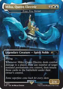 Magic The Gathering Secret Lair X Hatsune Miku Winter Diva Non-Foil Edition En Super Winter Drop 2025 - Image 3 Magic The Gathering Secret Lair X Hatsune Miku Winter Diva Non-Foil Edition En Super Winter Drop 2025 - Image 3