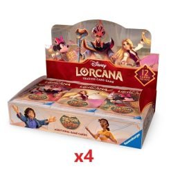 Disney Lorcana TCG Set 8 Reign of Jafar Booster Box Sealed Case - 4 Boxes