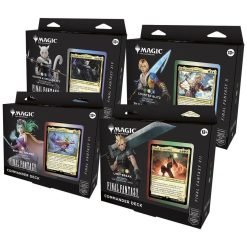 Magic the Gathering Final Fantasy Commander Decks Set of 4