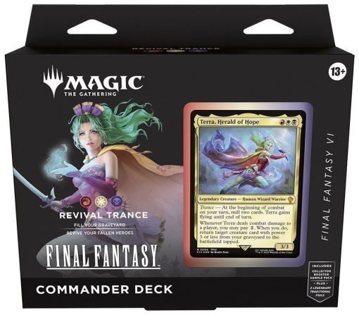 Magic The Gathering Final Fantasy Commander Decks Set Of 4 - Image 4 Magic The Gathering Final Fantasy Commander Decks Set Of 4 - Image 4