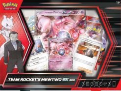 Pokemon TCG Team Rocket's Mewtwo ex Box-2-JToys