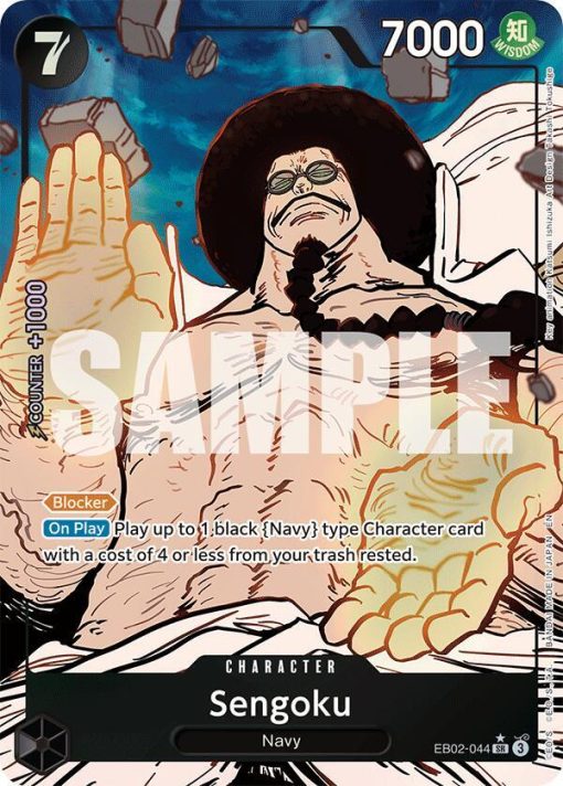 One Piece Card Game Extra Booster Anime 25Th Collection Eb02-044 Sengoku Alt Art One Piece Card Game Extra Booster Anime 25Th Collection Eb02-044 Sengoku Alt Art
