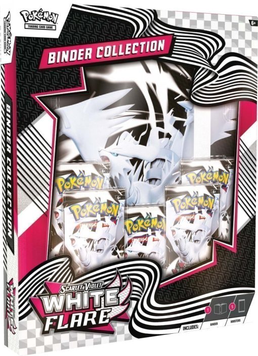 Pokémon Tcg Scarlet &Amp; Violet—White Flare Binder Collection-1-Jtoys Pokémon Tcg Scarlet &Amp; Violet—White Flare Binder Collection-1-Jtoys