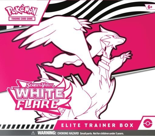 Pokémon Tcg Scarlet &Amp; Violet— White Flare Elite Trainer Box-3-Jtoys Pokémon Tcg Scarlet &Amp; Violet— White Flare Elite Trainer Box-3-Jtoys