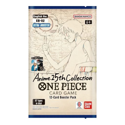 One Piece Card Game Extra Booster Box Eb02 Anime 25Th Collection Single Pack