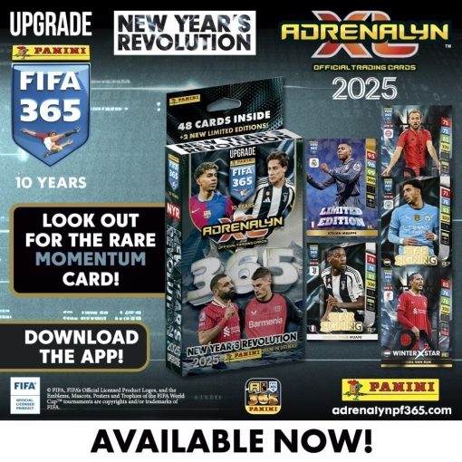 Panini Adrenalyn Xl Fifa 365- New Years Revolution Trading Card Booster Set-2-Jtoys Panini Adrenalyn Xl Fifa 365- New Years Revolution Trading Card Booster Set-2-Jtoys