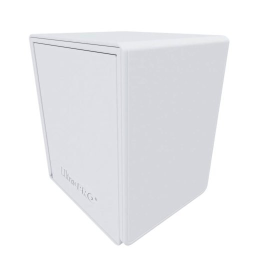 Ultra Pro Deck Box Vivid Alcove Flip - White-2-Jtoys