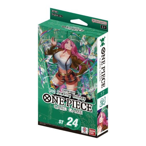 One Piece Card Game Starter Deck St24 Green Jewelry Bonney One Piece Card Game Starter Deck St24 Green Jewelry Bonney