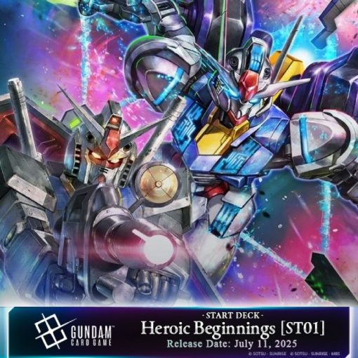 Gundam Card Game St01 Heroic Beginnings Starter Deck