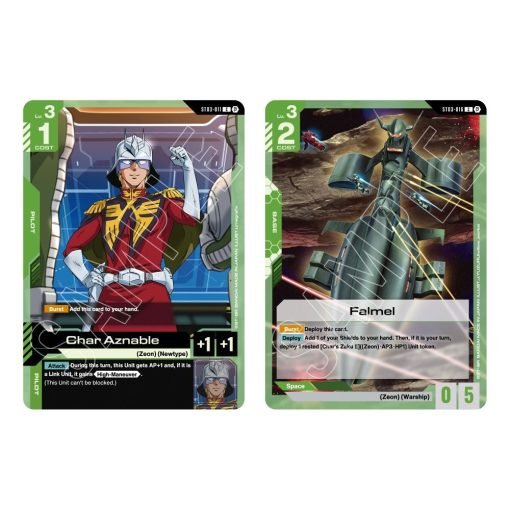 Gundam Card Game St03 Zeon'S Rush Starter Deck - Image 3