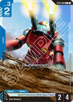 Gundam Card Game ST01 Heroic Beginnings ST01-003 Guncannon C+ - 1 - JToys