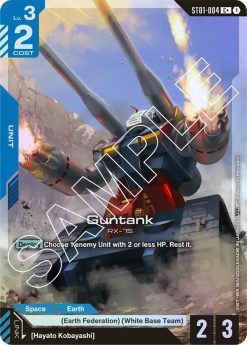 Gundam Card Game ST01 Heroic Beginnings ST01-004 Guntank C+ - 1 - JToys