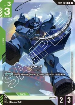 Gundam Card Game ST03 Zeon's Rush ST03-009 Gouf C+ - 1 - JToys