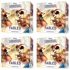 Disney Lorcana TCG Set 9 Fabled Illumineer's Trove Sealed Case - 4 Boxes