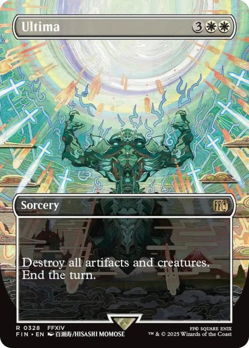 Magic The Gathering Final Fantasy #328 Ultima (Borderless) - 1 - Jtoys