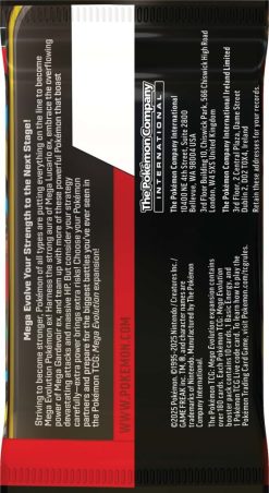 Pokémon Tcg Mega Evolution Enhanced Booster-8-Jtoys Pokémon Tcg Mega Evolution Enhanced Booster-8-Jtoys