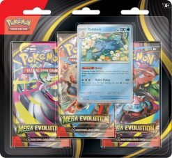 Pokémon TCG Mega Evolution Three Booster Blister-1-JToys