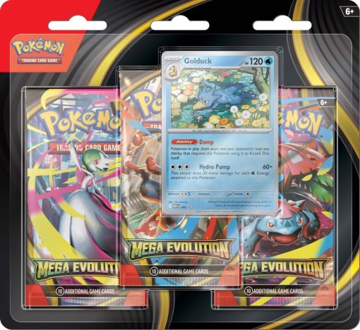 Pokémon Tcg Mega Evolution Three Booster Blister-1-Jtoys Pokémon Tcg Mega Evolution Three Booster Blister-1-Jtoys