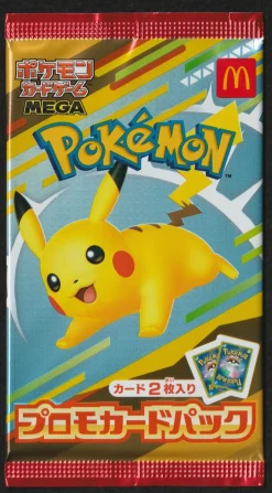 Japanese Pokémon Tcg Japan Mcdonald’s Pikachu Promo Pack 2025 - Image 3 Japanese Pokémon Tcg Japan Mcdonald’s Pikachu Promo Pack 2025 - Image 3