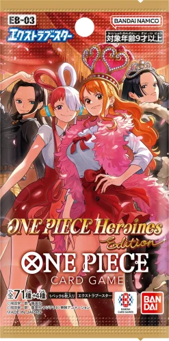 Alternative view of Japanese One Piece Card Game EB03 Heroines Edition Booster Box