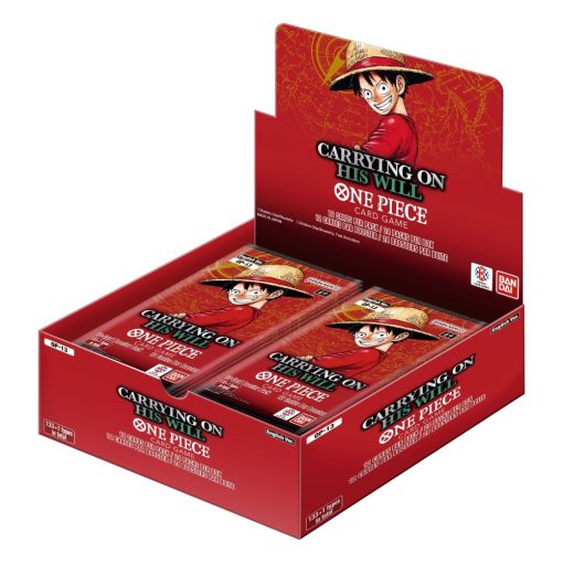 One Piece Card Game Op13 Carrying On His Will Booster Box One Piece Card Game Op13 Carrying On His Will Booster Box