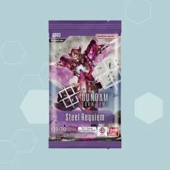 Alternative view of Gundam Card Game GD03 Steel Requiem Booster Box English