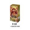 Japanese One Piece Card Game Prb01 Premium Booster - The Best Vol.1 Booster Box - Case (10 Boxes) - Jtoys