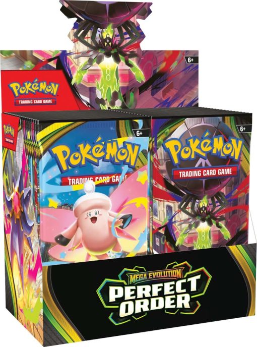Pokémon Tcg Mega Evolution Perfect Order Booster Box-1-Jtoys Pokémon Tcg Mega Evolution Perfect Order Booster Box-1-Jtoys