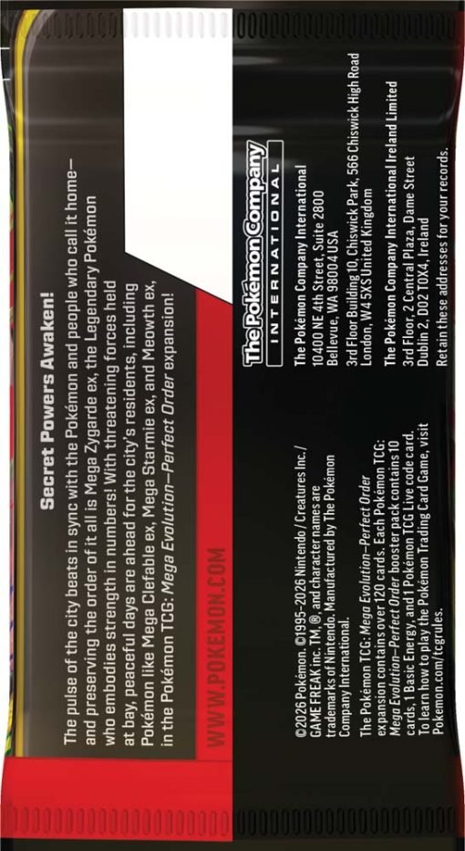 Pokémon Tcg Mega Evolution Perfect Order Booster Box-8-Jtoys Pokémon Tcg Mega Evolution Perfect Order Booster Box-8-Jtoys