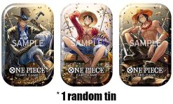 One Piece Card Game Tin Pack Vol. 2 [TS 02] (1x Assorted Tin)-1-JToys