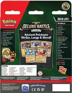 Pokémon Tcg Miraidon Ex / Koraidon Ex Deluxe Battle Deck-3-Jtoys