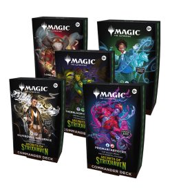 Magic the Gathering Secrets of Strixhaven Commander Decks (Set of 5)
