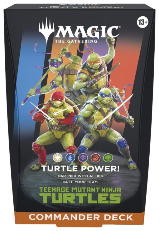 Magic The Gathering Teenage Mutant Ninja Turtles Commander Deck-3-Jtoys Magic The Gathering Teenage Mutant Ninja Turtles Commander Deck-3-Jtoys