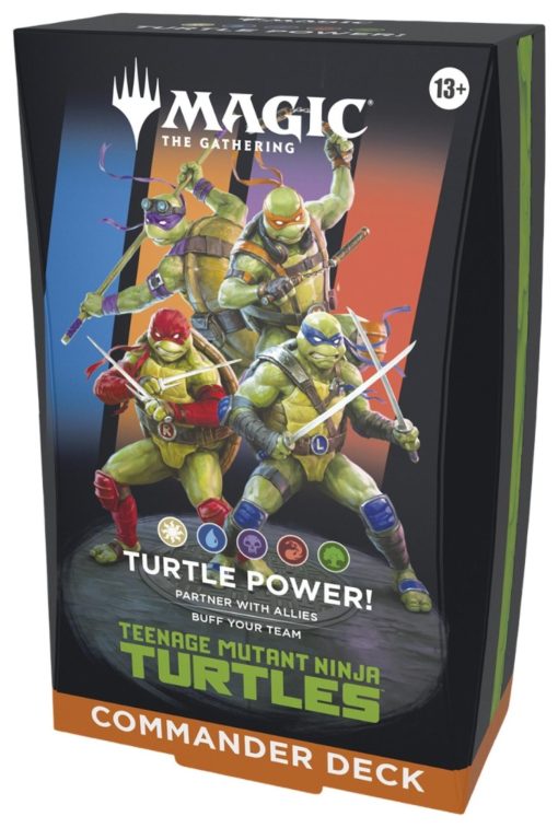 Magic The Gathering Teenage Mutant Ninja Turtles Commander Deck-4-Jtoys Magic The Gathering Teenage Mutant Ninja Turtles Commander Deck-4-Jtoys