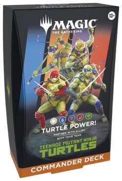 Magic the Gathering Teenage Mutant Ninja Turtles Commander Deck-2-JToys